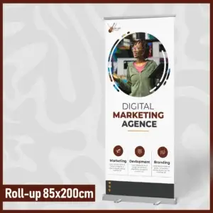 Roll-up Publicitaire 85x200cm Personnalisé